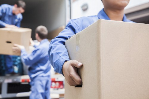 Moving team helping with a home move in Earls Court