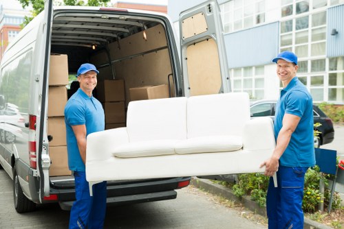 Local removals team helping with a home move in Earls Court