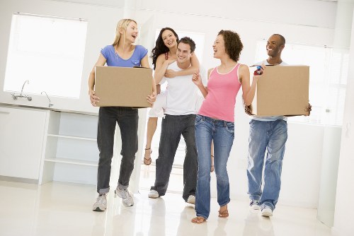 Moving team assisting with a home removal in Earls Court