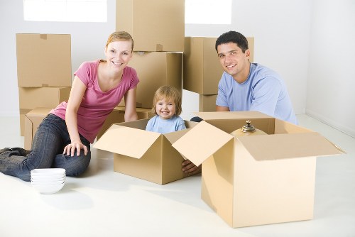 Movers working on a residential relocation in Earls Court