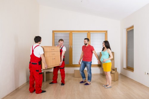 Man and van assisting with residential and office transport