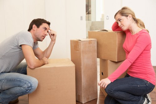 Local removals team supporting a business move near Earls Court